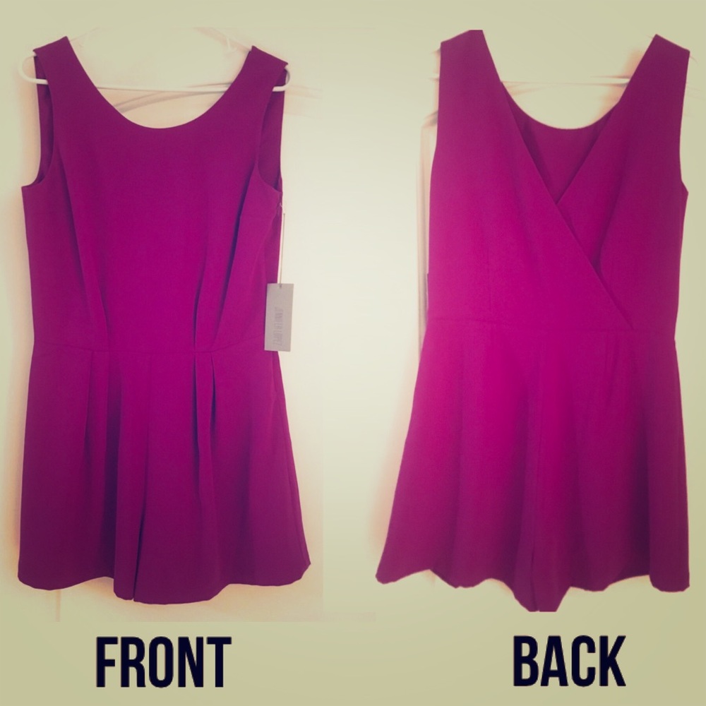 Jennife Lopez fuchsia romper